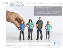 Tablet Screenshot of grcvisuals.com